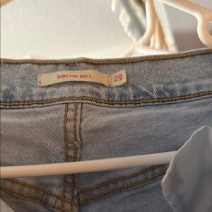 Levi's Ribcage Bell Light Blue Jeans